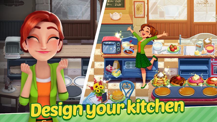 Delicious World - Cooking Game ဖန်သားပြင်ဓာတ်ပုံ 1