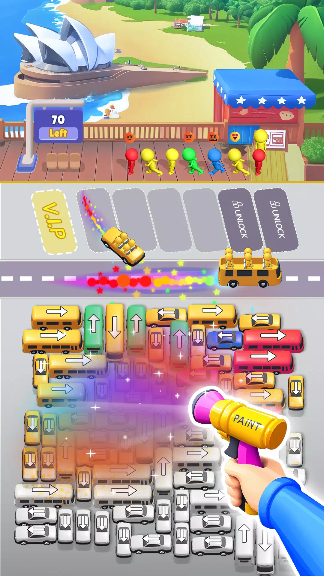 Bus Sort Jam: Parking Puzzle ekran görüntüsü 4