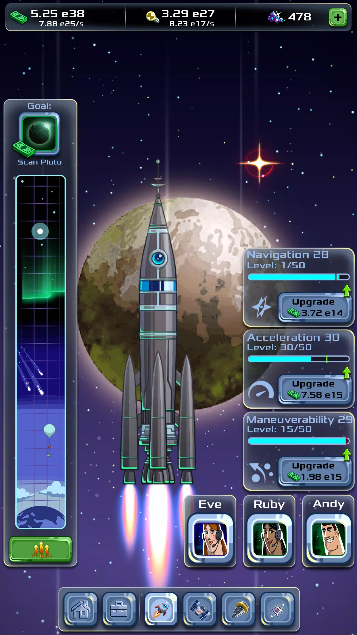 Idle Space Company Screenshot 2