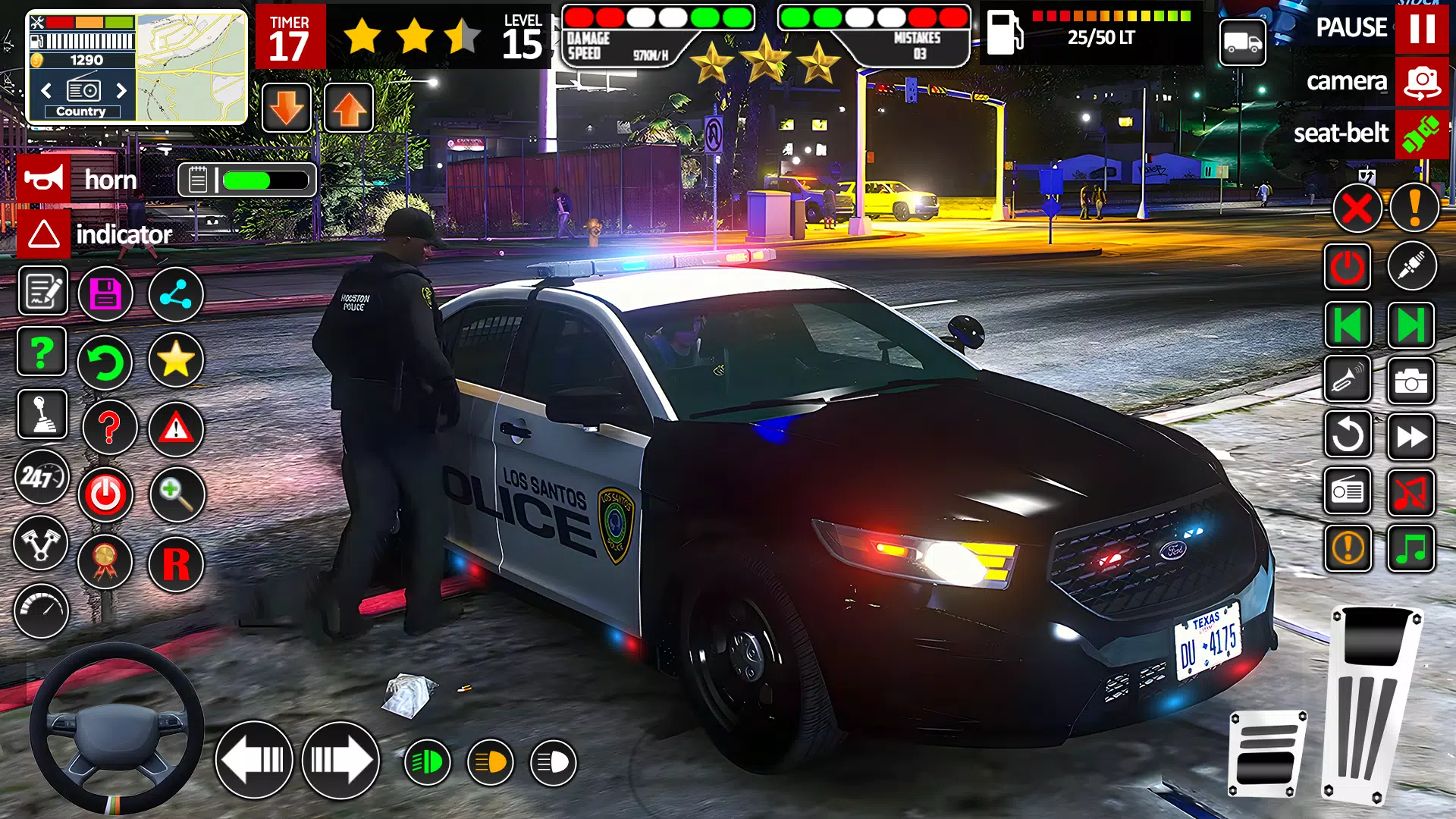 Car Chase Game Cop Simulator ekran görüntüsü 1