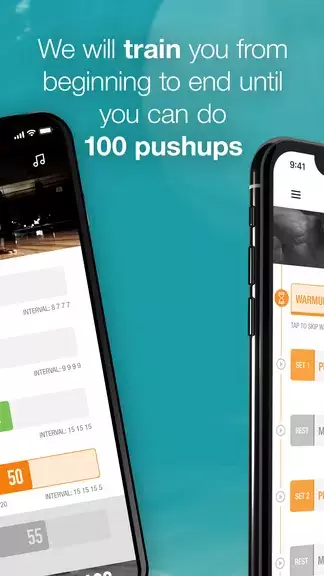 0-100 Pushups Trainer screenshot 2