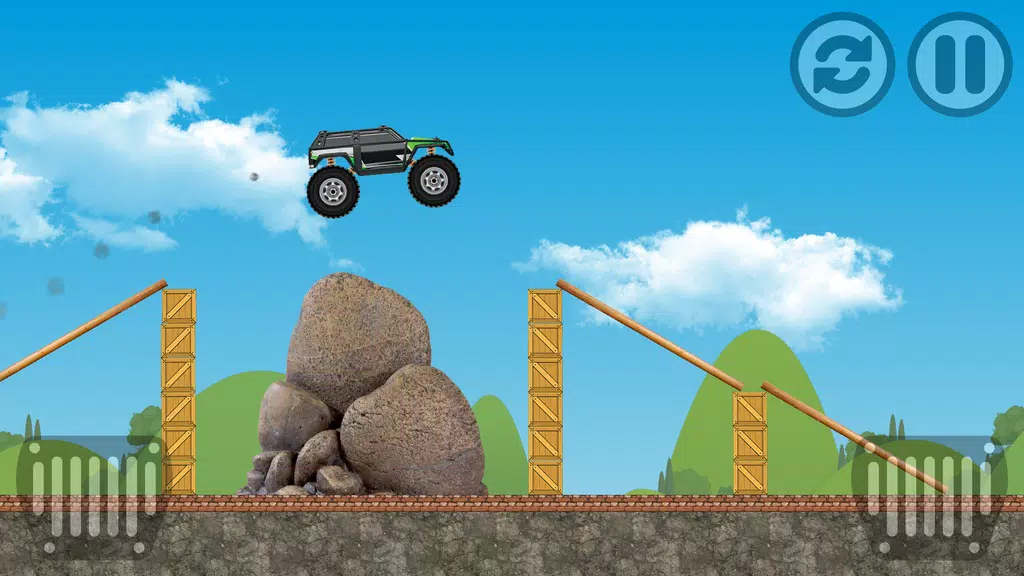 Monster Truck Racing Game Screenshot 1