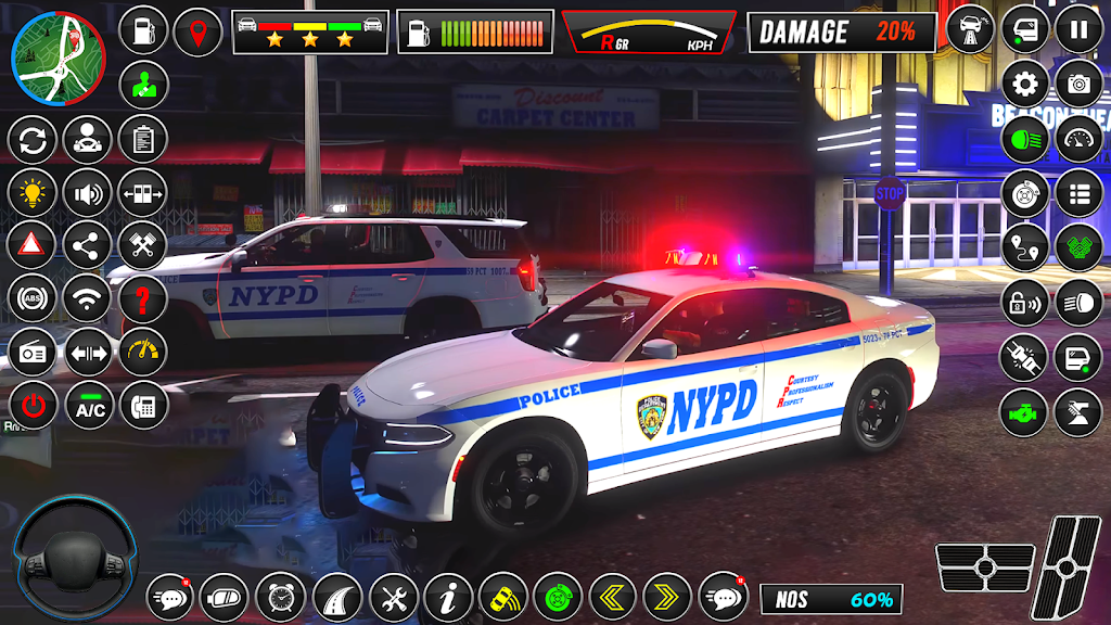 Police Car Chase: Car Games 3D captura de pantalla 