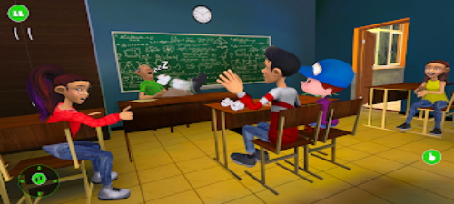 Scary Baldi Math Teacher 3D captura de pantalla 