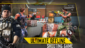 War Games Offline - Gun Games ảnh chụp màn hình 2