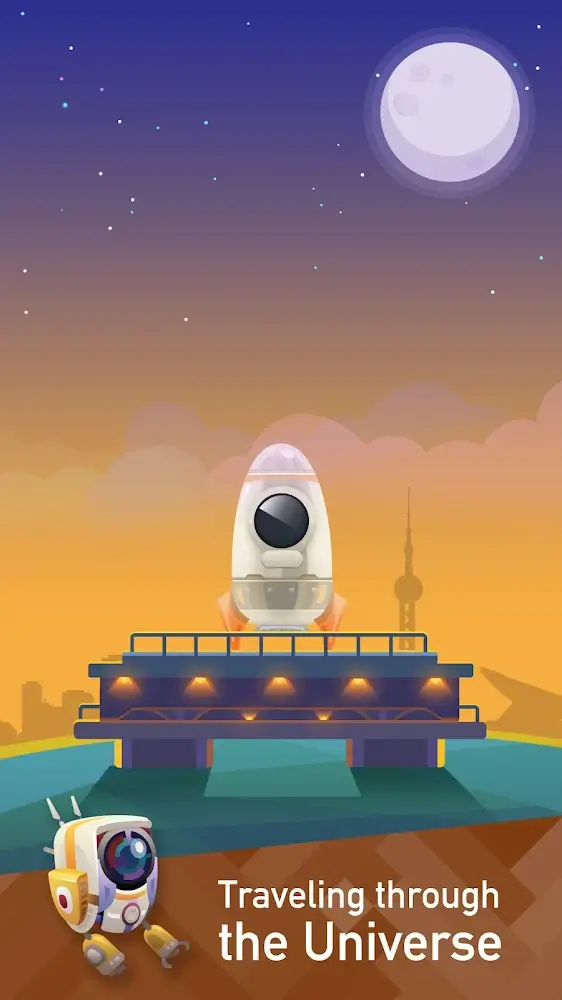 Space Colonizers Idle Clicker ảnh chụp màn hình 1