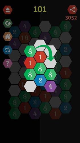 Connect Cells - Hexa Puzzle ekran görüntüsü 4