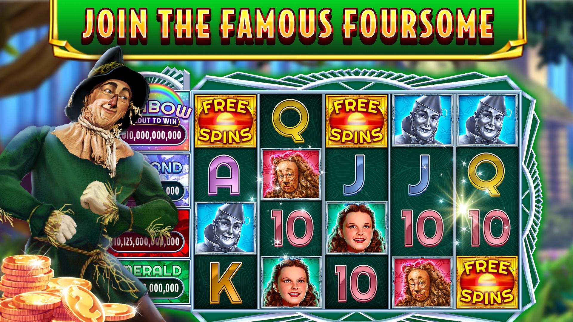 Wizard of Oz Slots Games zrzut ekranu 2