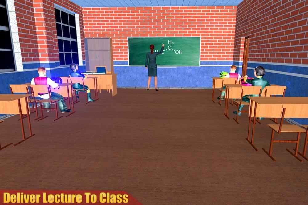 Virtual High School Teacher 3D zrzut ekranu 3