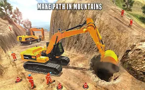 Road Builder Construction 2018 ảnh chụp màn hình 1