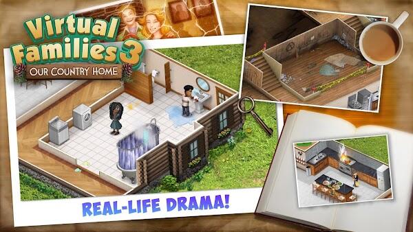 Virtual Families 3 ဖန်သားပြင်ဓာတ်ပုံ 4