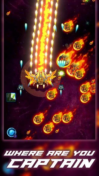 Galaxy Squad: Space Shooter Mod ảnh chụp màn hình 2