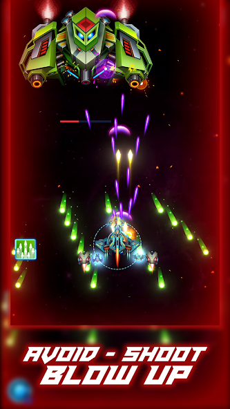 Galaxy Squad: Space Shooter Mod ảnh chụp màn hình 4