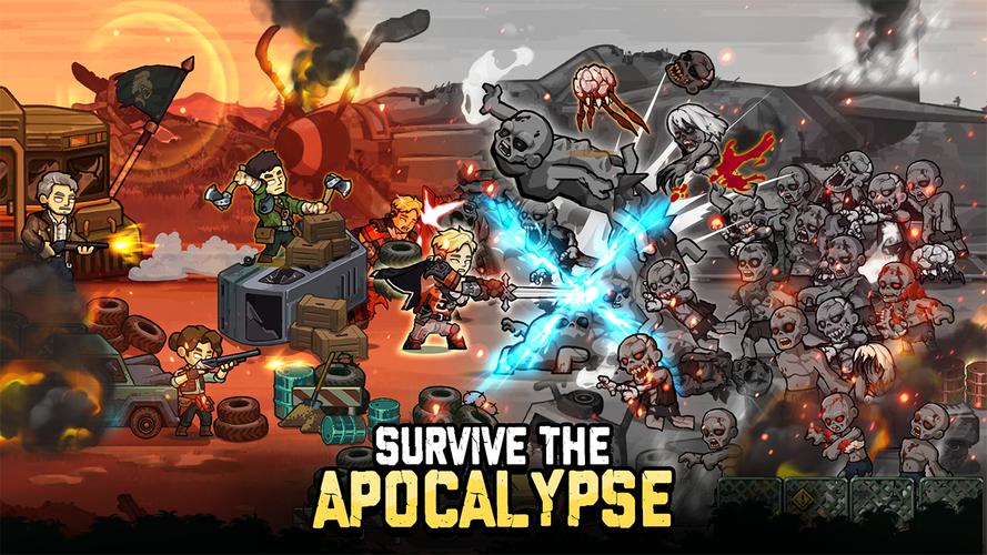 Zombie Warfare: The Death Path captura de pantalla 