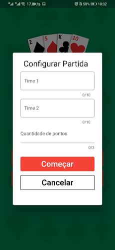 Marcador de Truco Goiano экрана 2