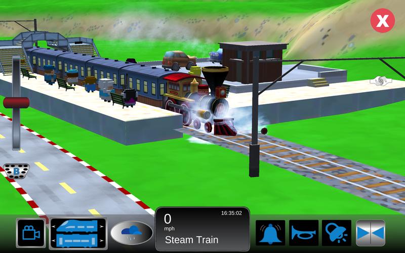 Kids Train Sim экрана 2