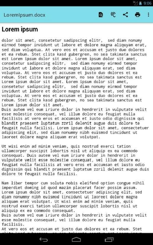 Office Documents Viewer screenshot 2