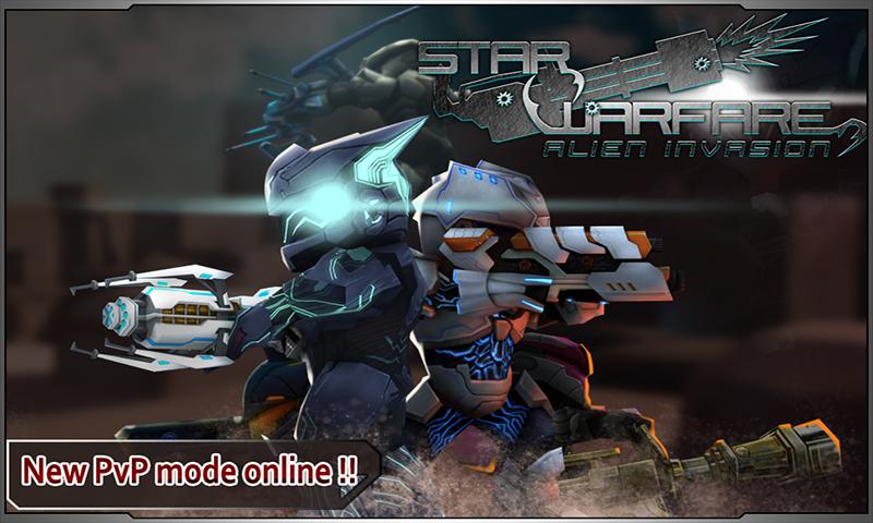 Star Warfare:Alien Invasion Mod ဖန်သားပြင်ဓာတ်ပုံ 1