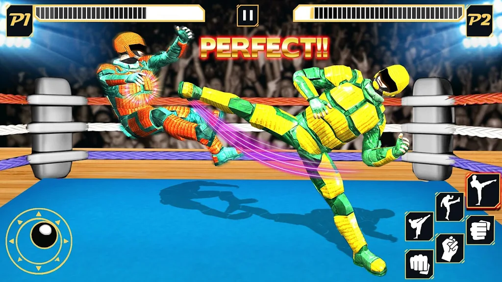 Real Robot Wrestling - Robot F captura de pantalla 