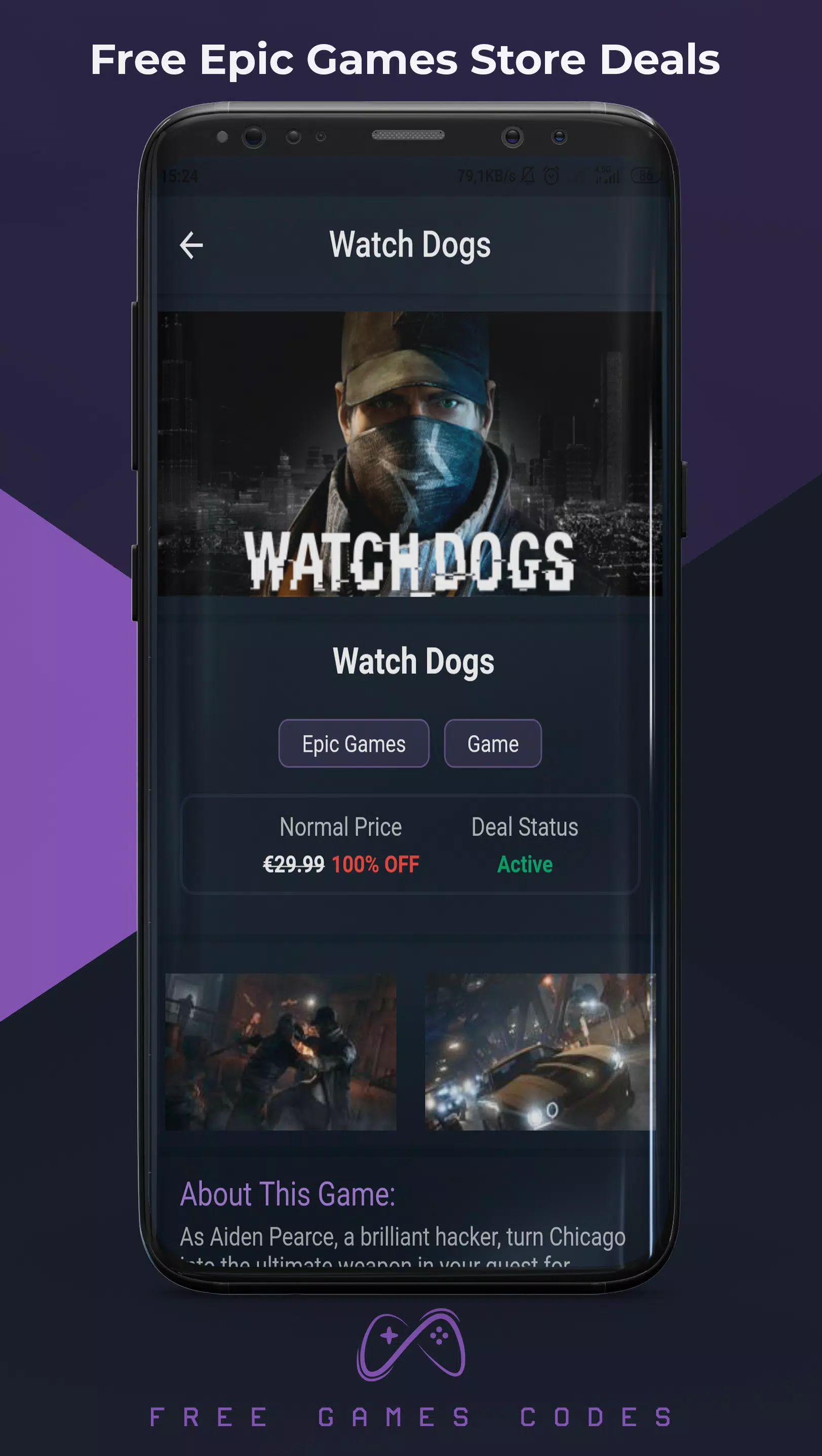PC Games Alerts on Steam, Epic экрана 2
