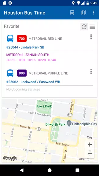 Bus Time in Houston screenshot 1