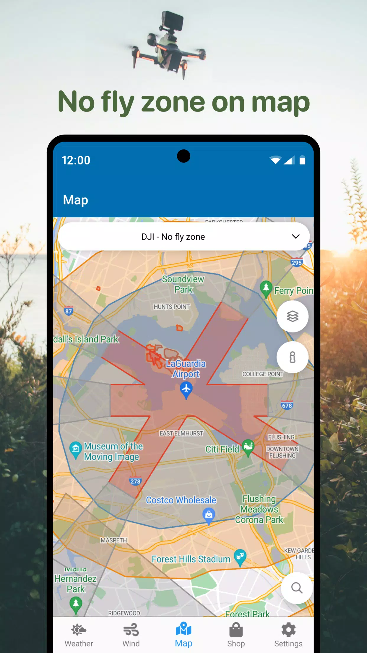 Drone App: Forecast for UAV स्क्रीनशॉट 2