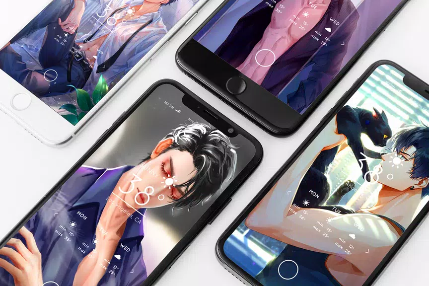 Anime Boy Wallpaper 4K ảnh chụp màn hình 1