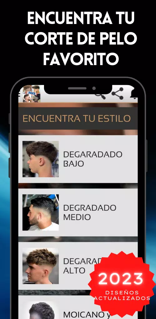 Cortes de Pelo Hombre 2024 screenshot 1