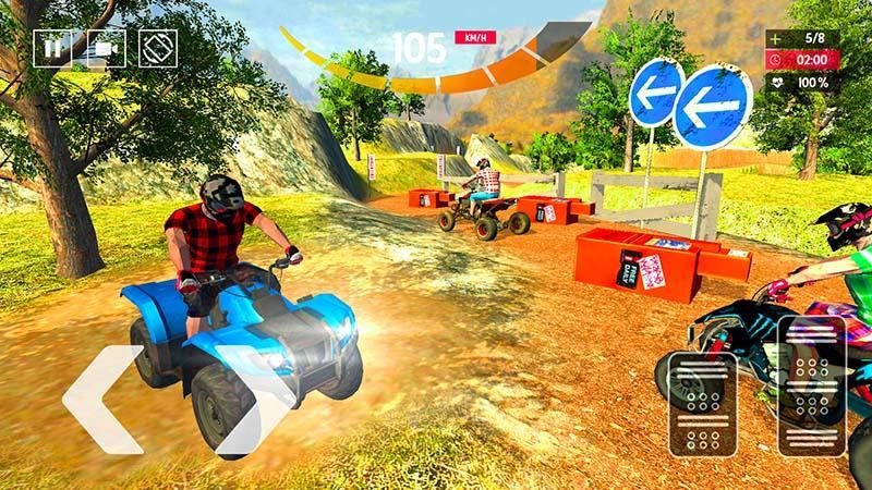 Atv Bike Game - Quad Bike Game ekran görüntüsü 3