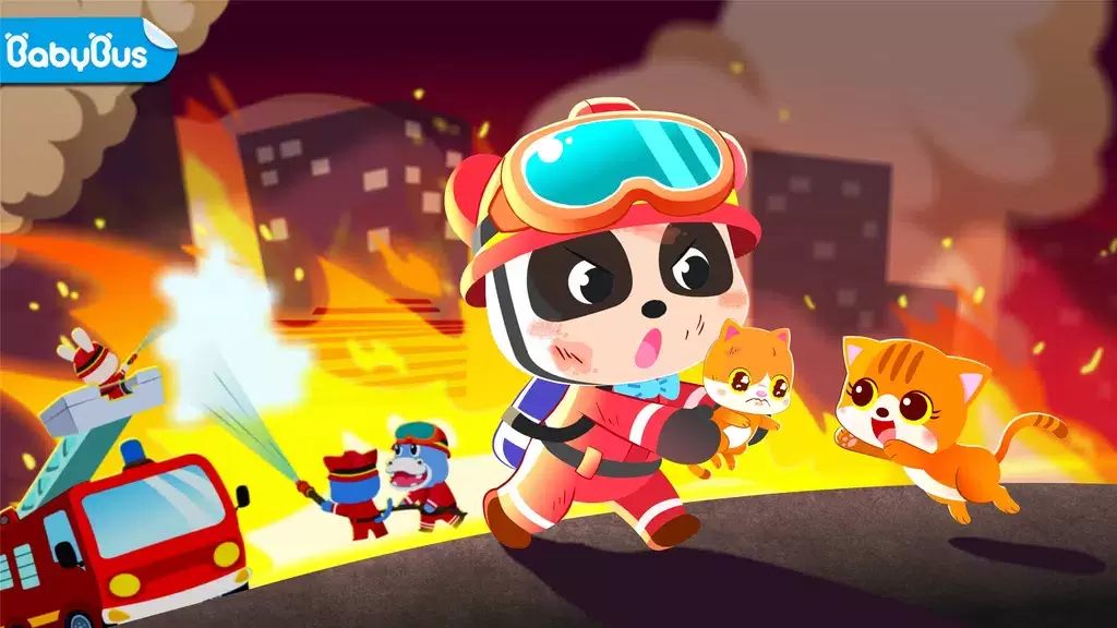 Baby Panda’s Fire Safety স্ক্রিনশট 1