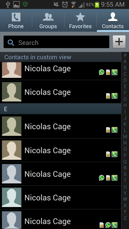 Contacts Hacker - Prank App Screenshot 1