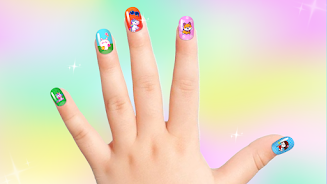 Nail Salon: Girls Game captura de pantalla 