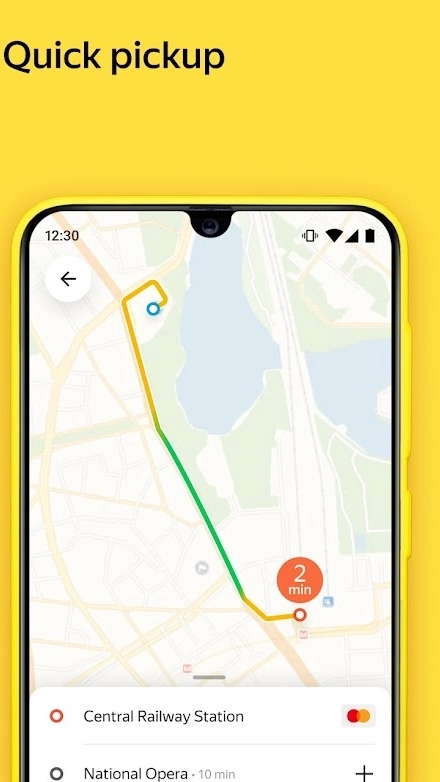 Yandex Go: taxi and delivery captura de pantalla 