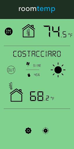 Room thermometer - Room Temp Capture d'écran 1