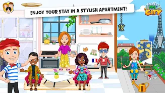 My City: Paris – Dress up game ekran görüntüsü 1