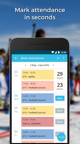 Sportlyzer Coach Diary screenshot 3