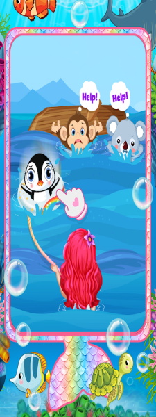 Baby Princess Mermaid Phone экрана 3