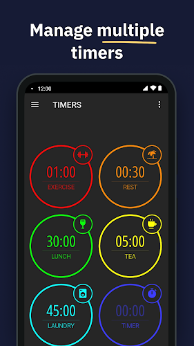 MultiTimer: Multiple timers ekran görüntüsü 1