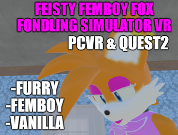 Feisty Femboy Fox Fondling Simulator VR應用截圖第1張