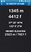 Altimeter Offline Screenshot 1