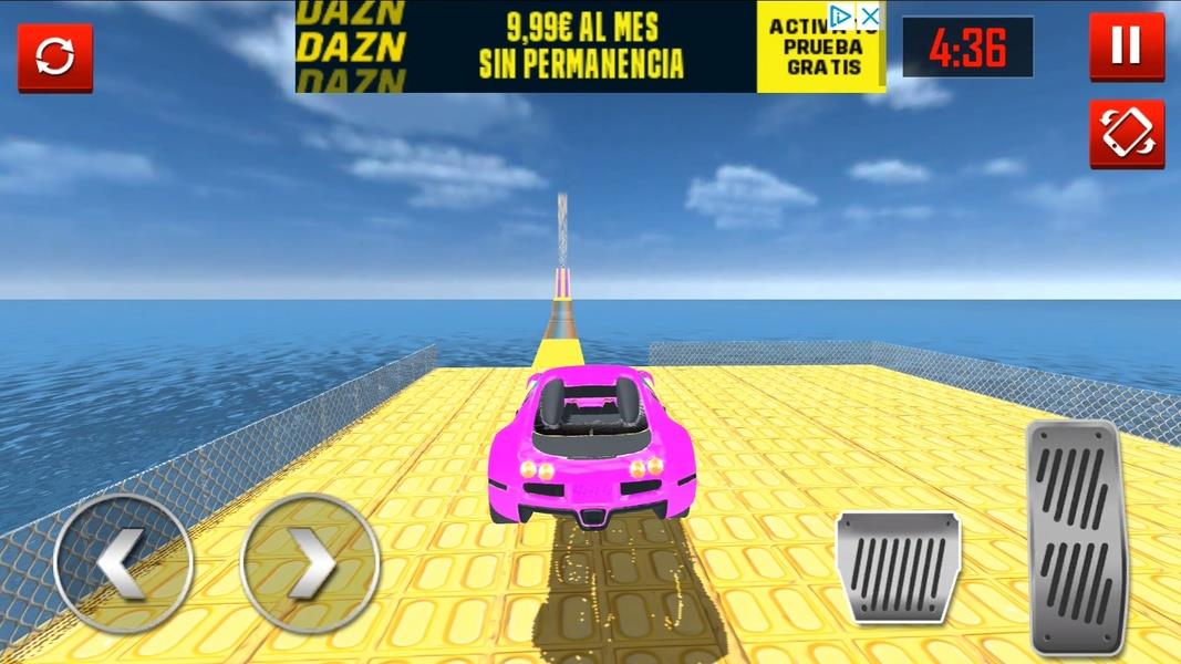 Screenshot Mega Ramp Car Stunts Racing 4