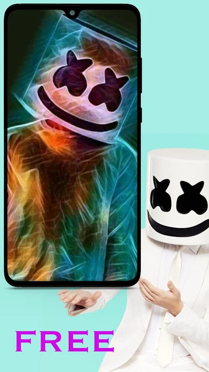 Marshmello Wallpaper экрана 2