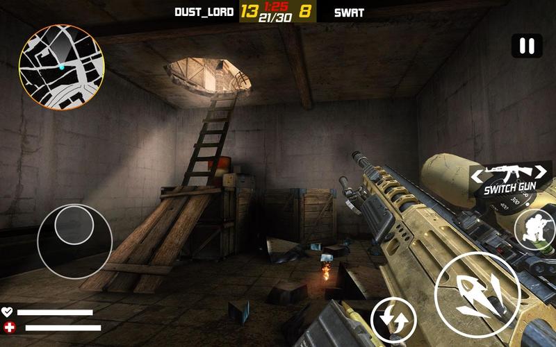 Terrorist Hunter: Cave Raid captura de pantalla 