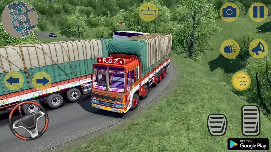Indian Truck Cargo Truck Games Screenshot 3