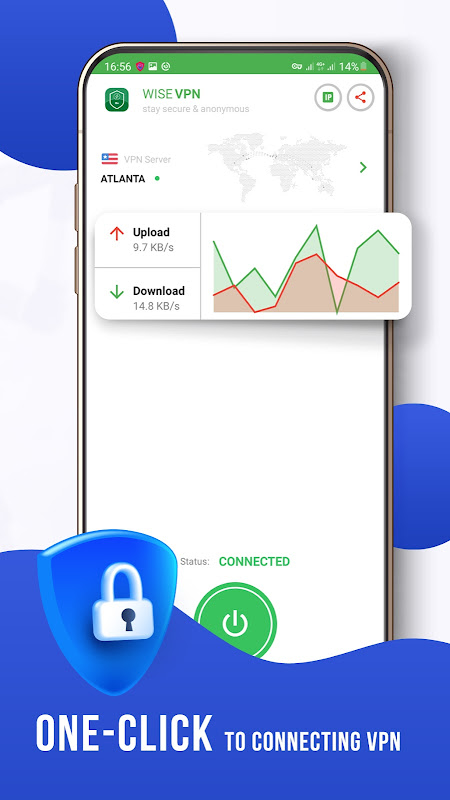 Fast VPN Wise VPN: Fast Secure Screenshot 2