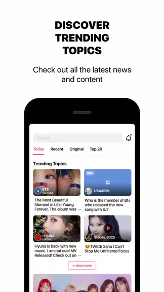theQoos: K-Pop News, Friends, Music & Community Screenshot 3