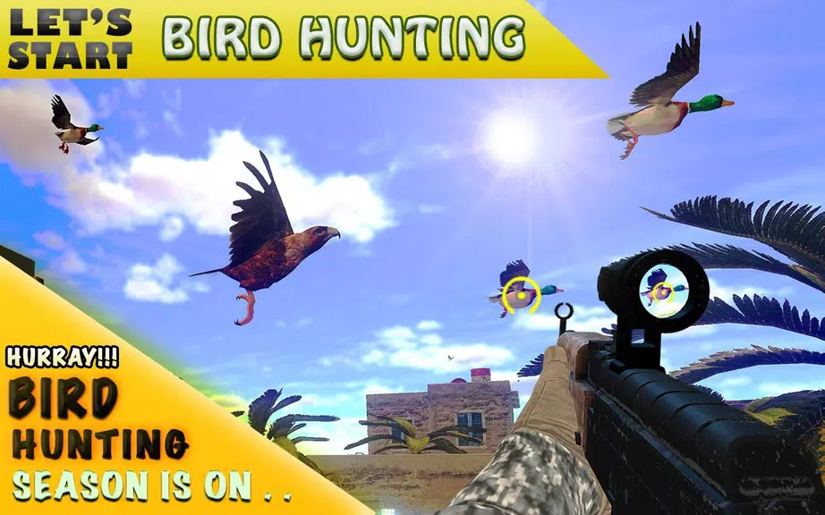 Desert Birds Sniper Shooter 3D screenshot 3