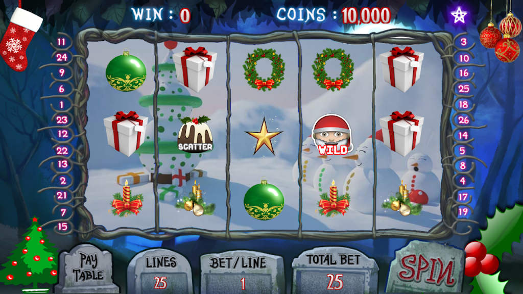 Christmas Jackpot : Real Casino Slot Master 777 zrzut ekranu 2
