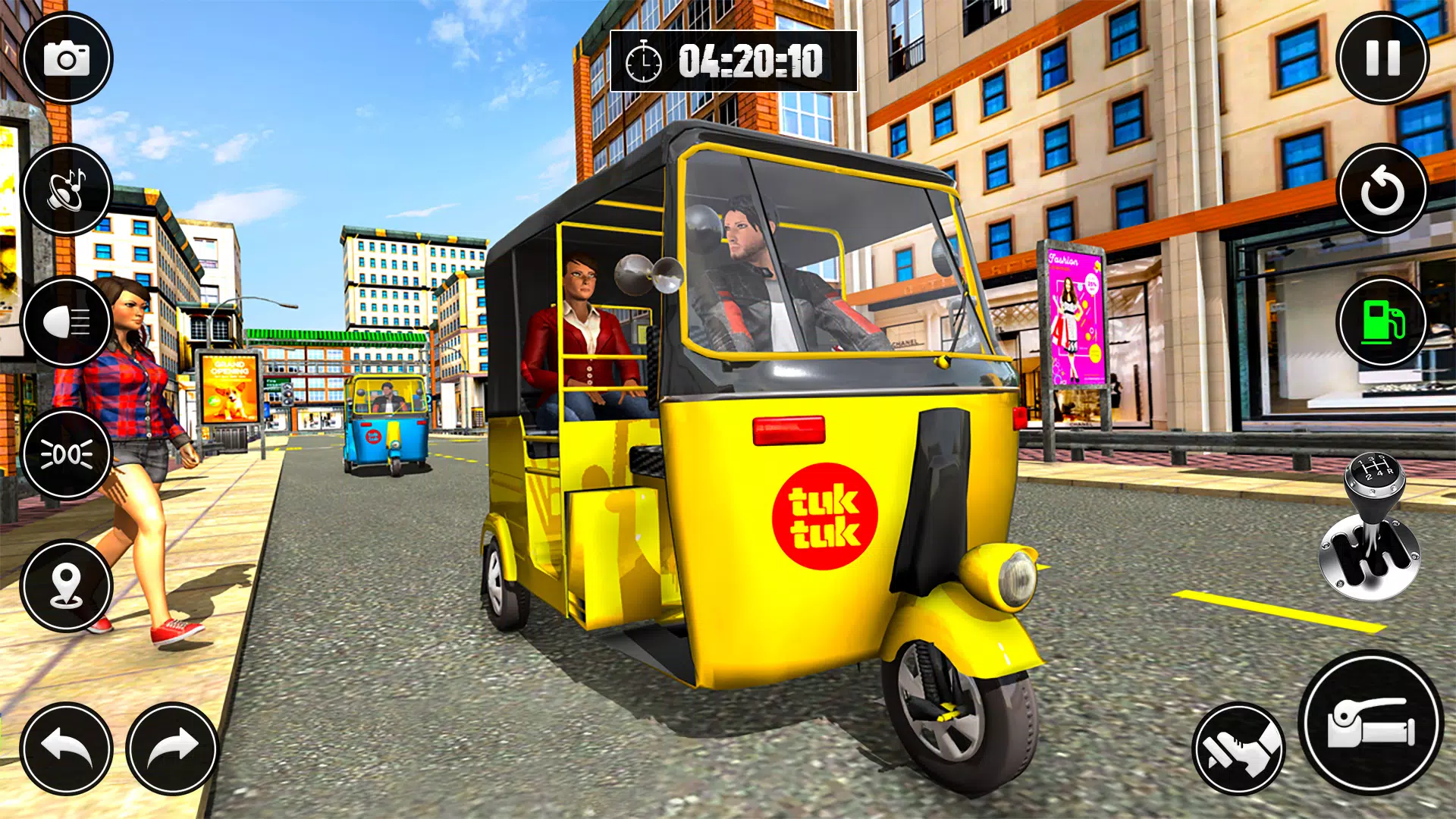 City Taxi Auto Rickshaw Game স্ক্রিনশট 2