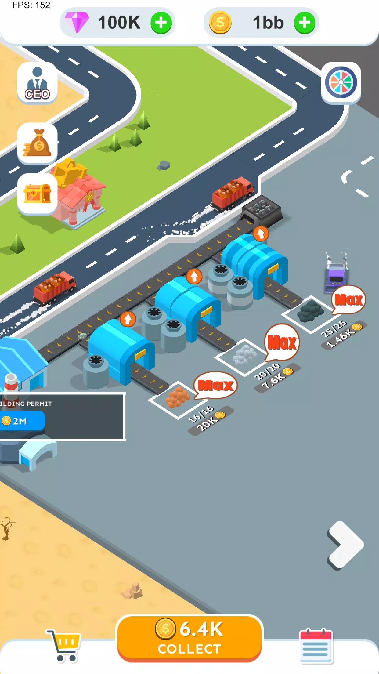 Screenshot Spiral Excavator Empire 1